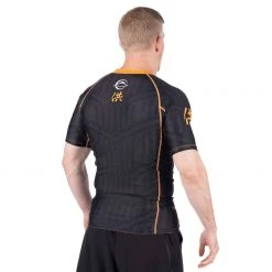 BFCM Jiu Jitsu Team FUJI Short Sleeve Rashguard Black