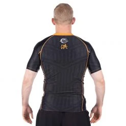 BFCM Jiu Jitsu Team FUJI Short Sleeve Rashguard Black