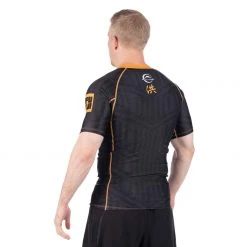BFCM Jiu Jitsu Team FUJI Short Sleeve Rashguard Black