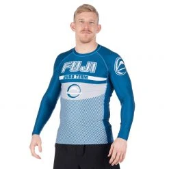 BFCM Reversal Judo Long Sleeve Rashguard Blue
