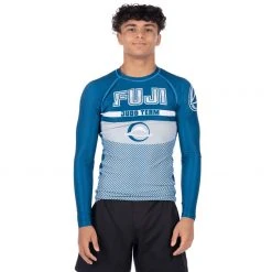 BFCM Reversal Judo Long Sleeve Rashguard Blue