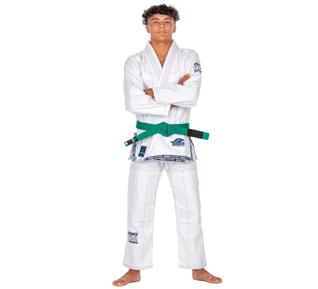 BFCM Jiu Jitsu Suparaito Kids White BJJ Gi BFCM Jiu Jitsu Suparaito Kids White BJJ Gi
