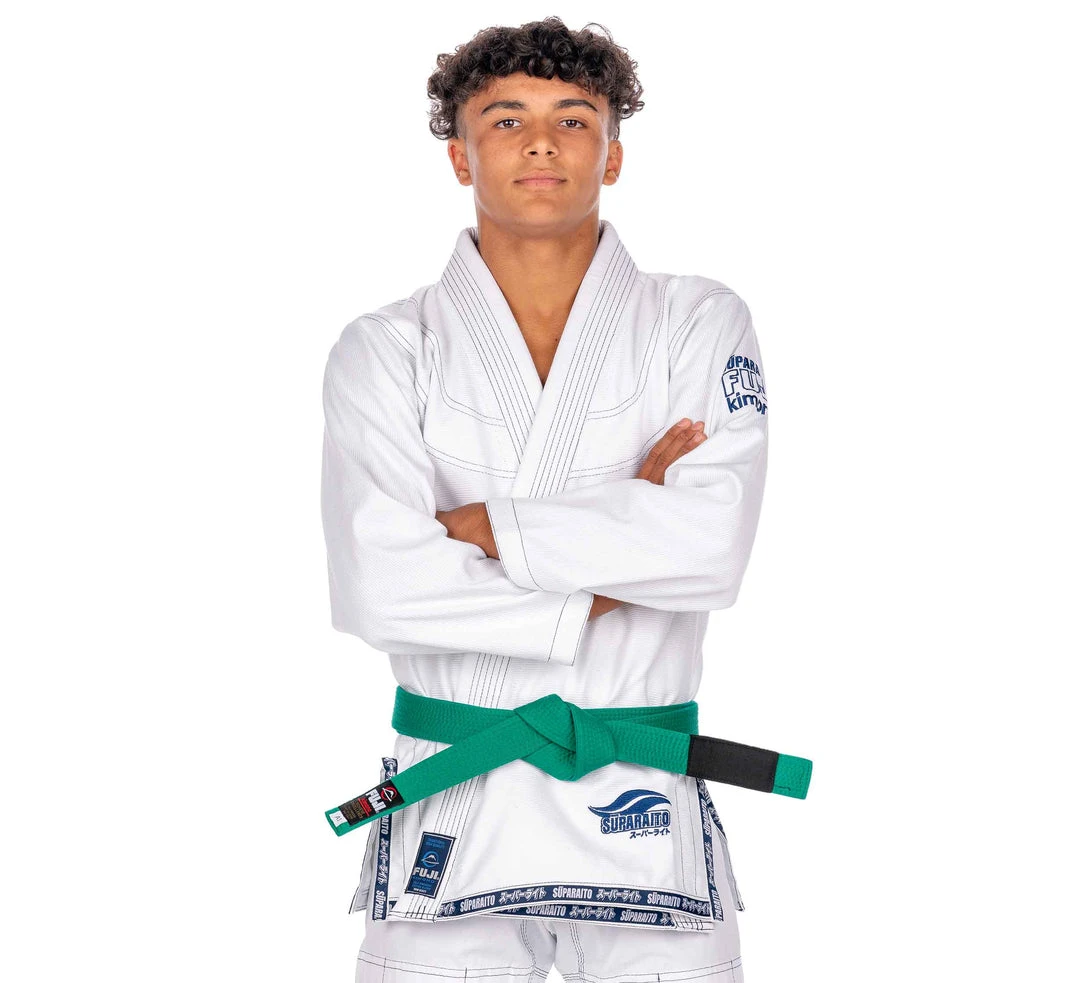 BFCM Jiu Jitsu Suparaito Kids White BJJ Gi BFCM Jiu Jitsu Suparaito Kids White BJJ Gi