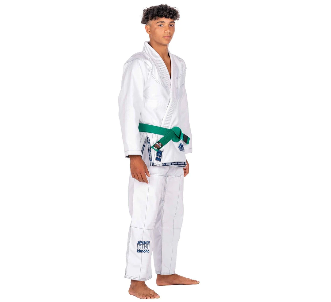 BFCM Jiu Jitsu Suparaito Kids White BJJ Gi BFCM Jiu Jitsu Suparaito Kids White BJJ Gi