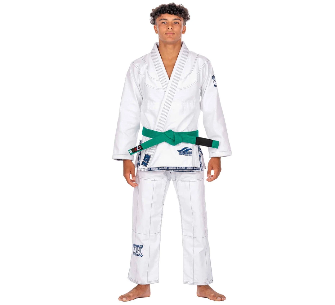 BFCM Jiu Jitsu Suparaito Kids White BJJ Gi BFCM Jiu Jitsu Suparaito Kids White BJJ Gi