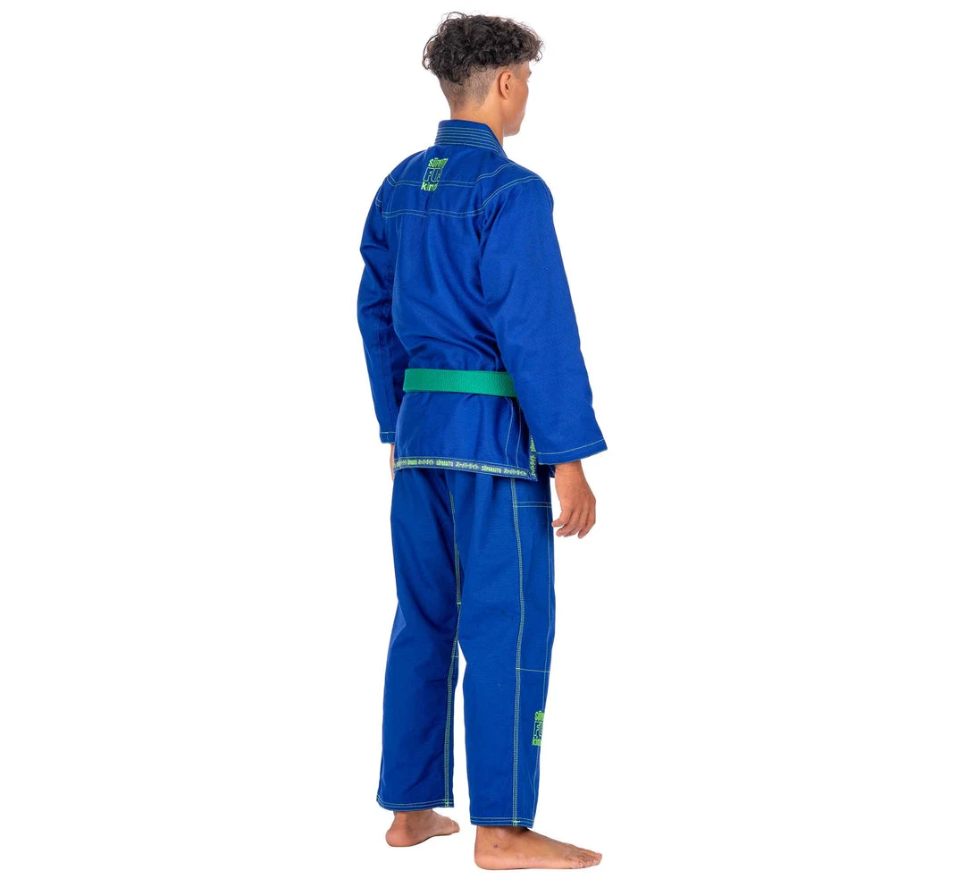 BFCM Jiu Jitsu Suparaito Kids Blue BJJ Gi 6 BFCM Jiu Jitsu Suparaito Kids Blue BJJ Gi