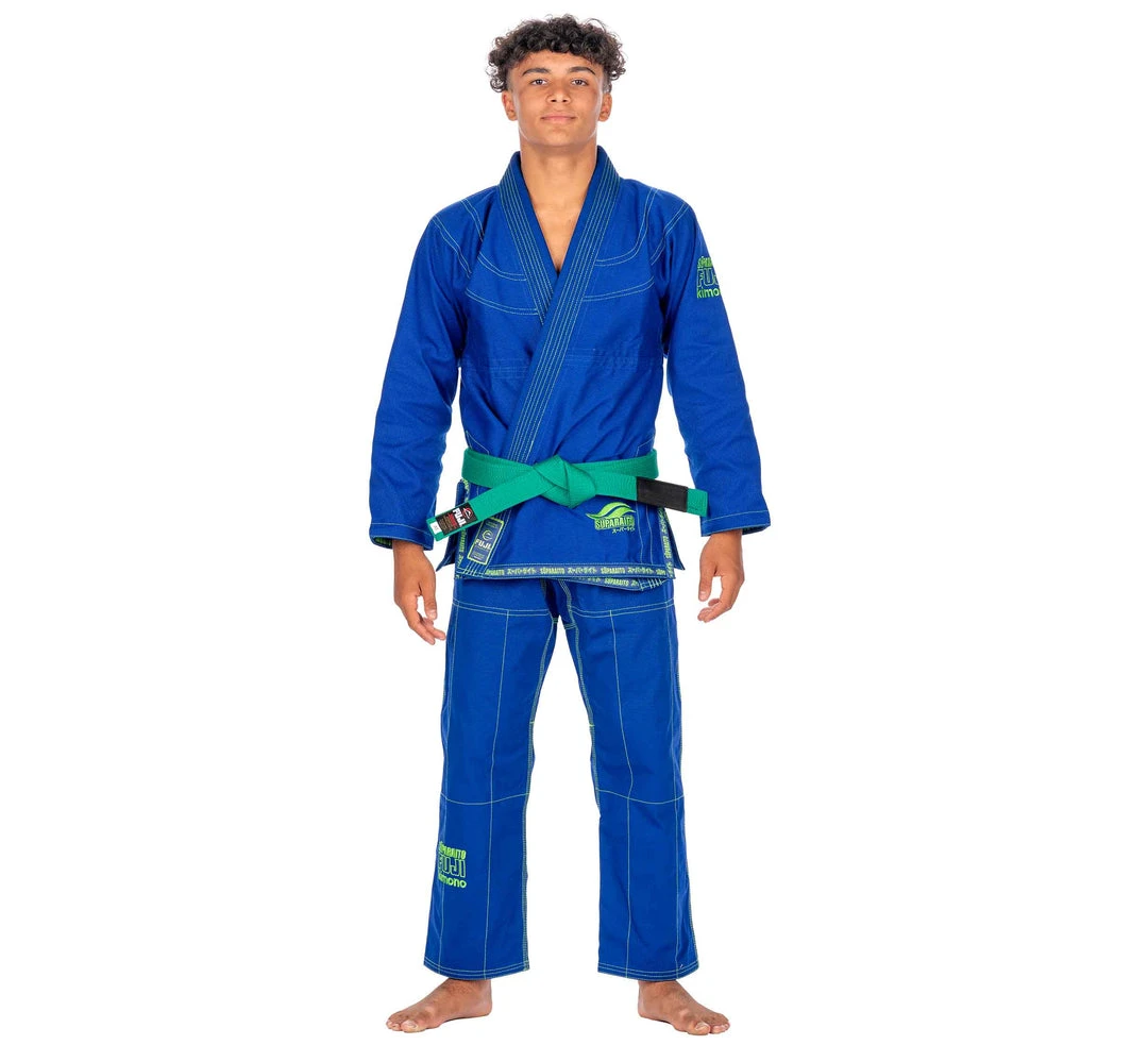 BFCM Jiu Jitsu Suparaito Kids Blue BJJ Gi 3 BFCM Jiu Jitsu Suparaito Kids Blue BJJ Gi