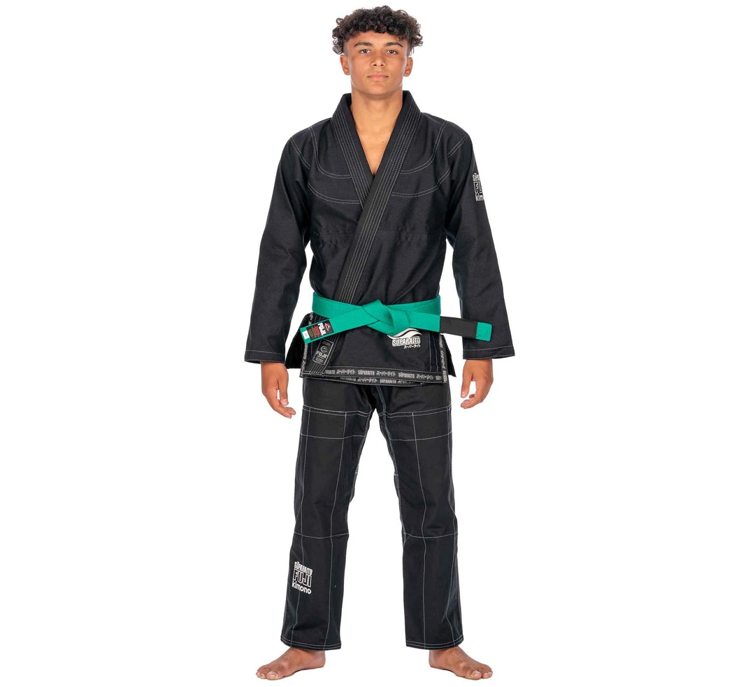 BFCM Suparaito Kids Black BJJ Gi Jiu Jitsu 3 BFCM Suparaito Kids Black BJJ Gi Jiu Jitsu