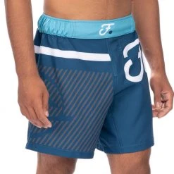BFCM Script Grappling Shorts Blue Jiu Jitsu