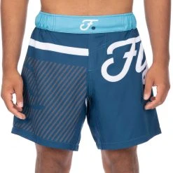 BFCM Script Grappling Shorts Blue Jiu Jitsu