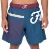 BFCM Script Grappling Shorts Maroon Jiu Jitsu