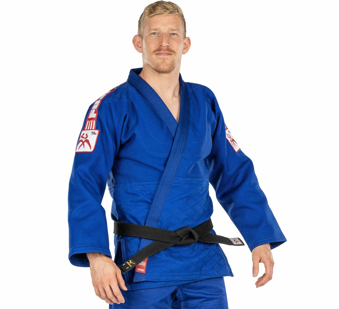Deelux USA Judo Single Weave Gi 2.0 Blue 7 Deelux USA Judo Single Weave Gi 2.0 Blue