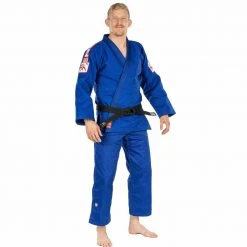 Deelux USA Judo Double Weave Gi 2.0 Blue