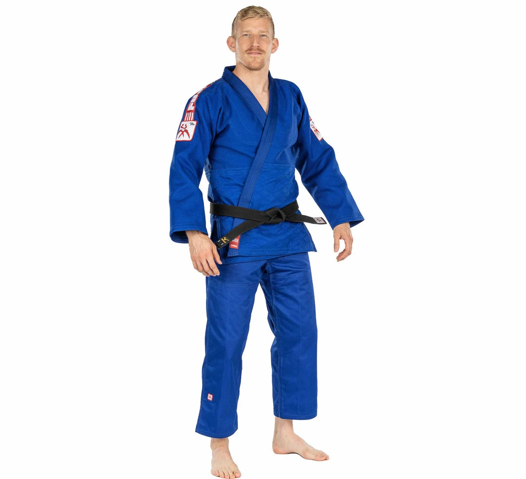 Deelux USA Judo Single Weave Gi 2.0 Blue 2 Deelux USA Judo Single Weave Gi 2.0 Blue