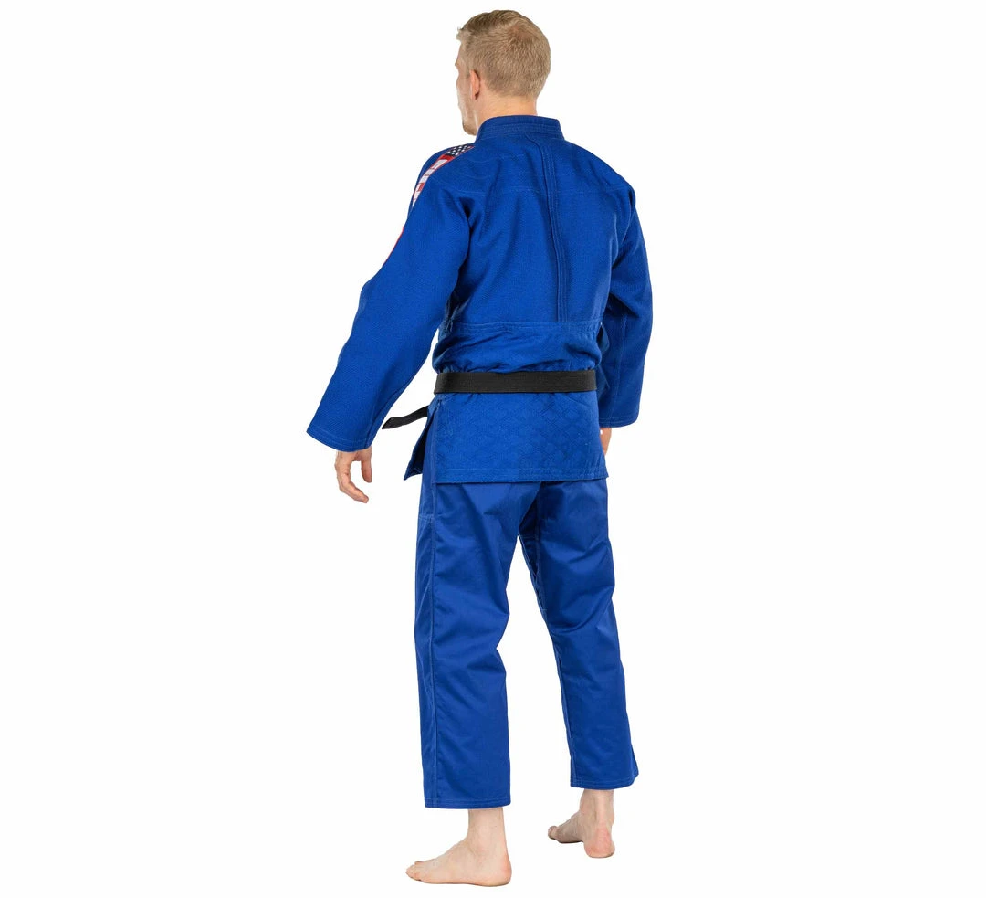 Deelux USA Judo Single Weave Gi 2.0 Blue 5 Deelux USA Judo Single Weave Gi 2.0 Blue
