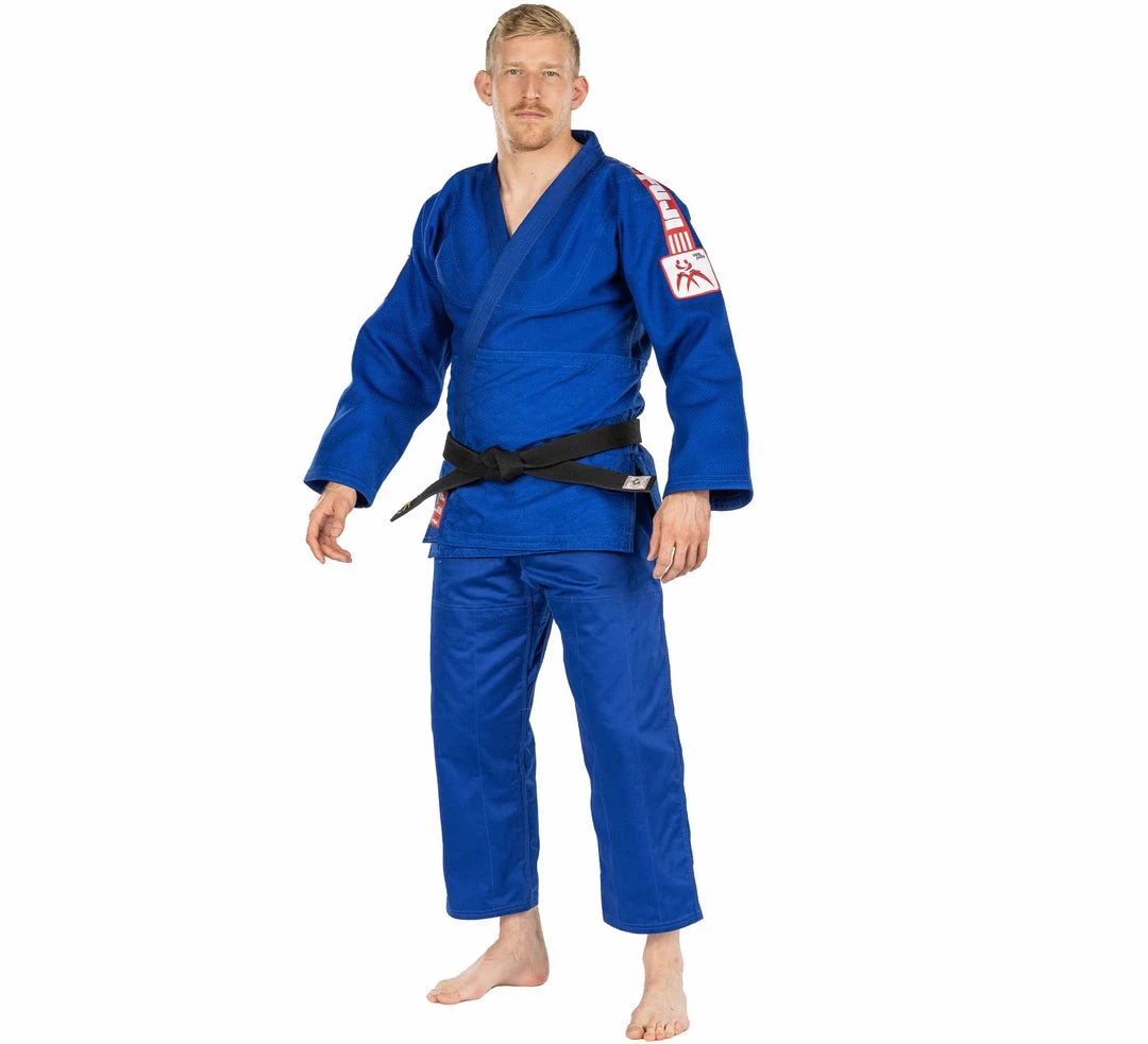 Deelux USA Judo Single Weave Gi 2.0 Blue 3 Deelux USA Judo Single Weave Gi 2.0 Blue