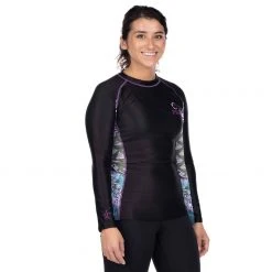BFCM Kimono Womens Long Sleeve Rashguard Purple Jiu Jitsu 2 BFCM Kimono Womens Long Sleeve Rashguard Purple Jiu Jitsu