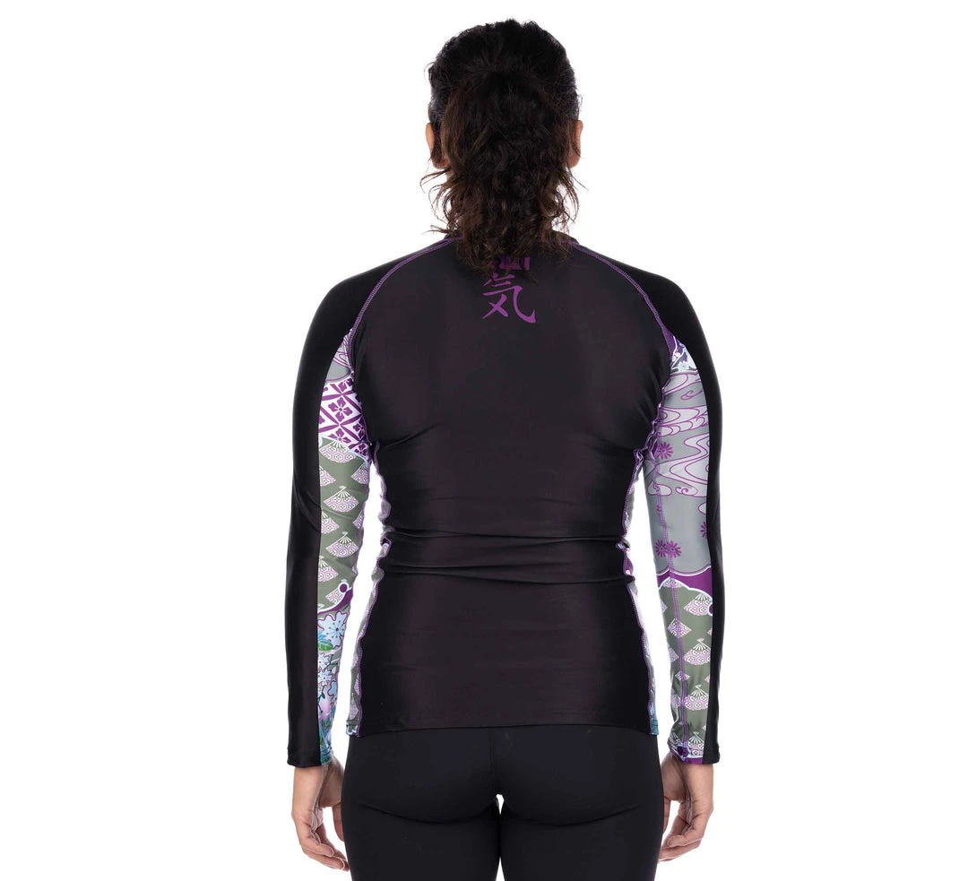 BFCM Kimono Kid's Long Sleeve Rashguard Purple 8 BFCM Kimono Kid's Long Sleeve Rashguard Purple