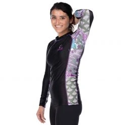 BFCM Kimono Kid's Long Sleeve Rashguard Purple 10 BFCM Kimono Kid's Long Sleeve Rashguard Purple