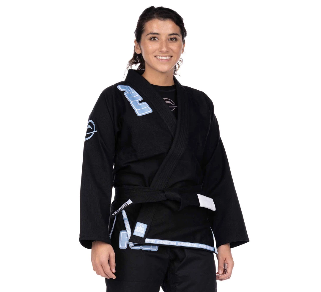 BFCM Jiu Jitsu Submit Everyone Girl's BJJ Gi Blue 1 BFCM Jiu Jitsu Submit Everyone Girl's BJJ Gi Blue