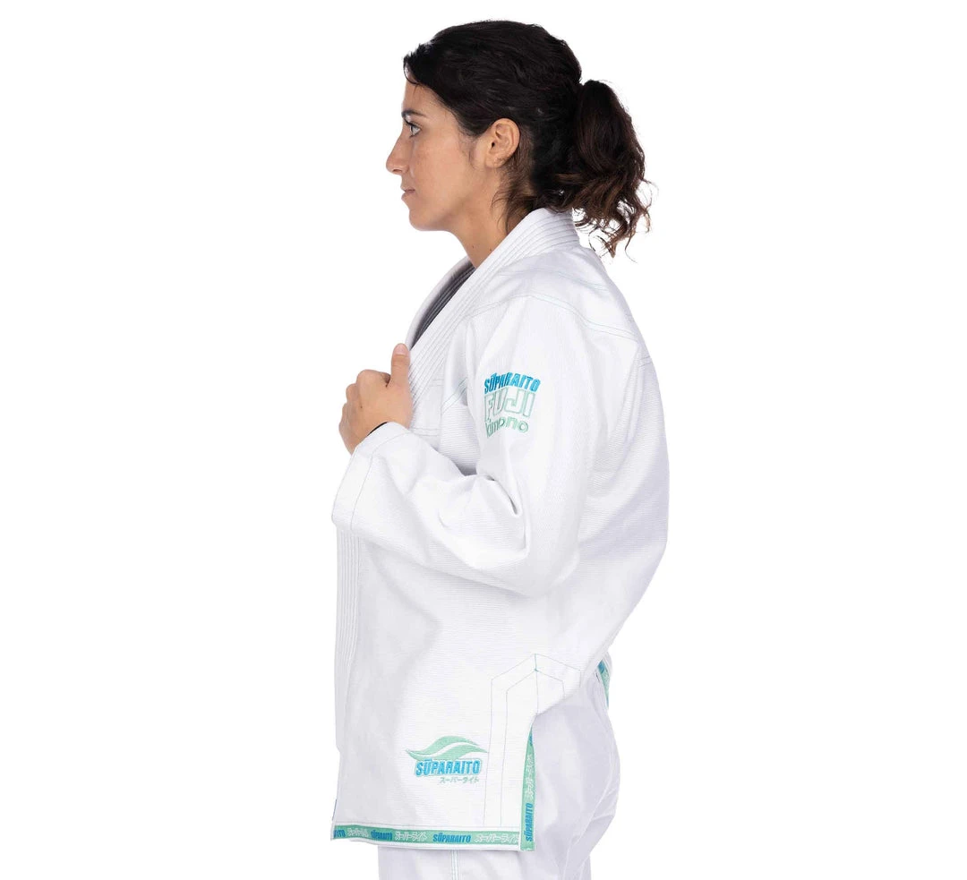BFCM Suparaito Girl's BJJ Gi Teal 8 BFCM Suparaito Girl's BJJ Gi Teal
