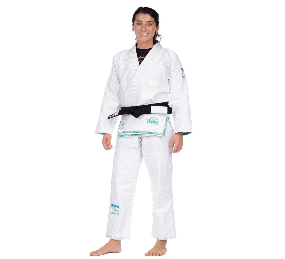 BFCM Suparaito Girl's BJJ Gi Teal 4 BFCM Suparaito Girl's BJJ Gi Teal