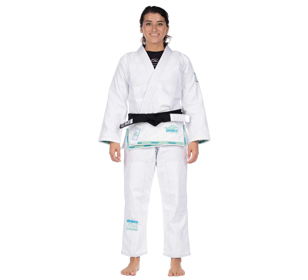 BFCM Suparaito Girl's BJJ Gi Teal 2 BFCM Suparaito Girl's BJJ Gi Teal