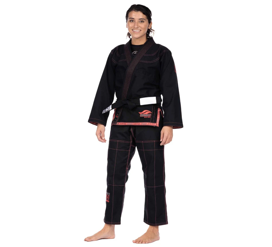 BFCM Suparaito Womens BJJ Gi Pink 4 BFCM Suparaito Womens BJJ Gi Pink