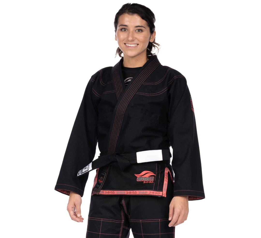 BFCM Jiu Jitsu Suparaito Girl's BJJ Gi Pink 2 BFCM Jiu Jitsu Suparaito Girl's BJJ Gi Pink